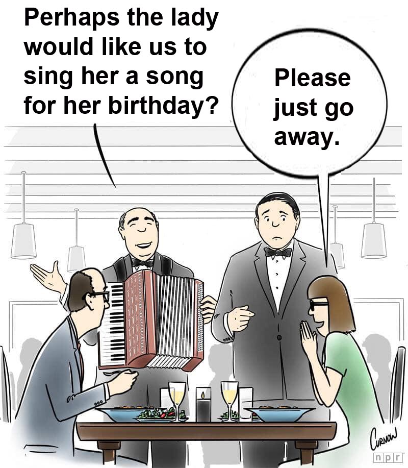 Accordion jokes and cartoons